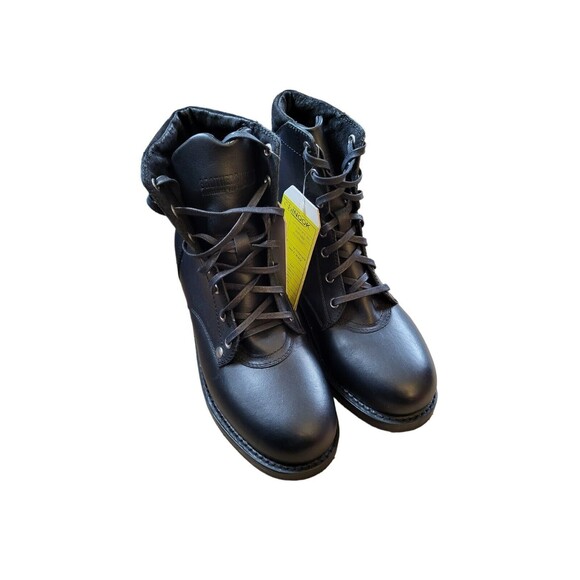 Brothers & Sons Chinook Men's 9 Biker Motorcycle Combat Boot Oil Resistant - Picture 2 of 10